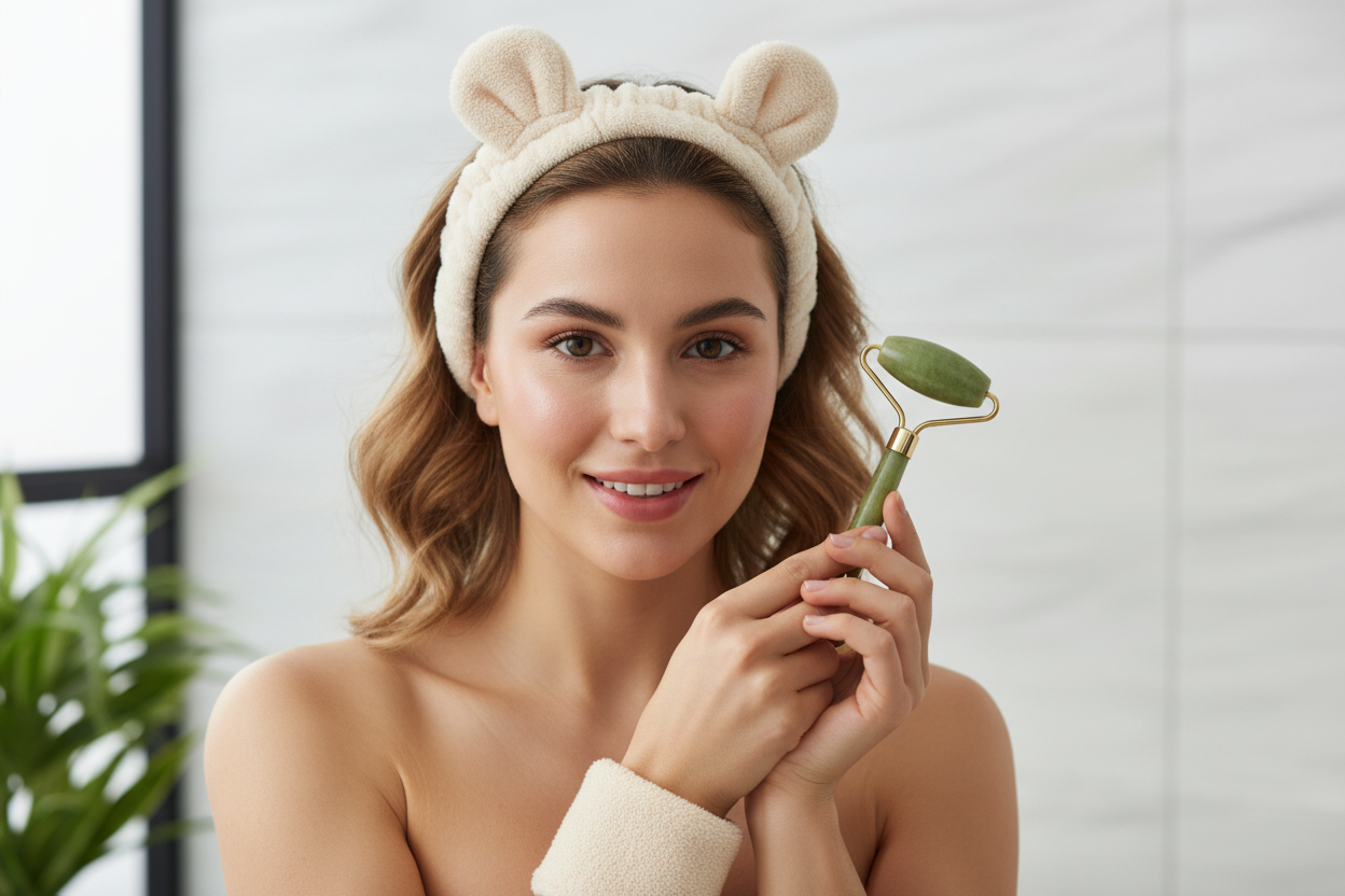 Rose Quartz Face Roller