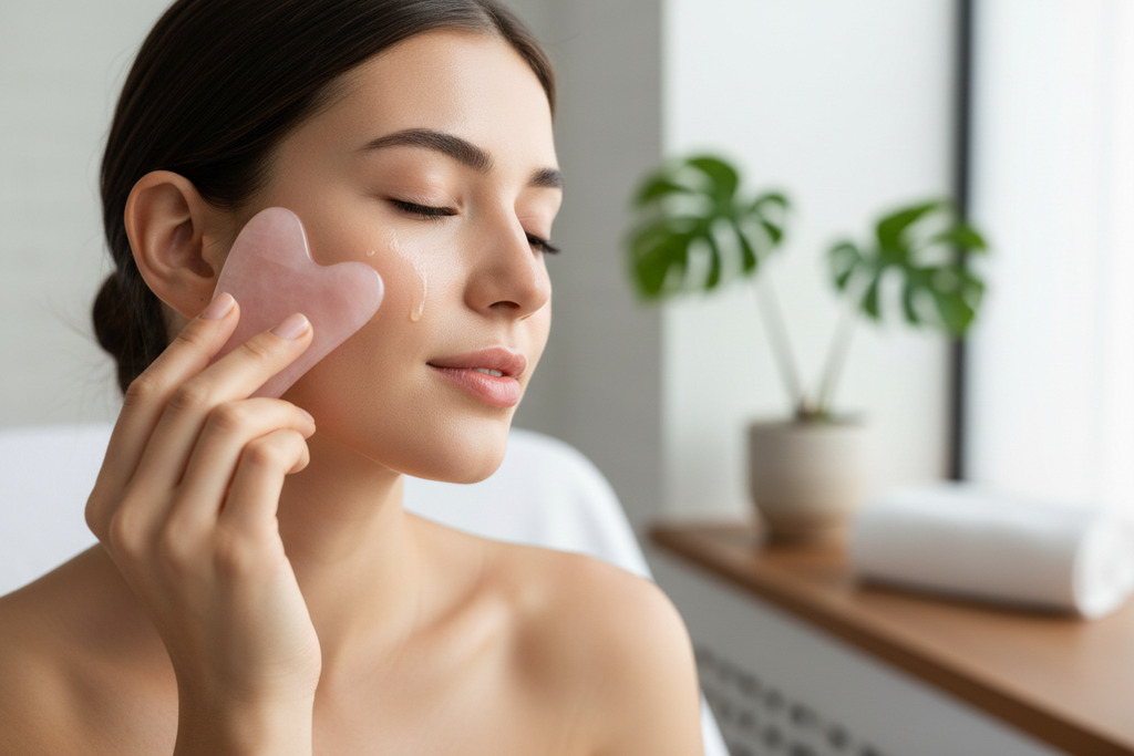 Face Roller & Gua Sha Set