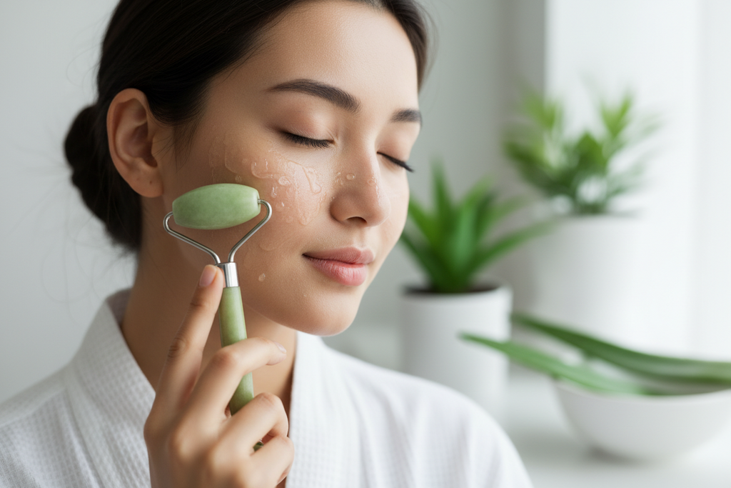 Rose Quartz Face Roller