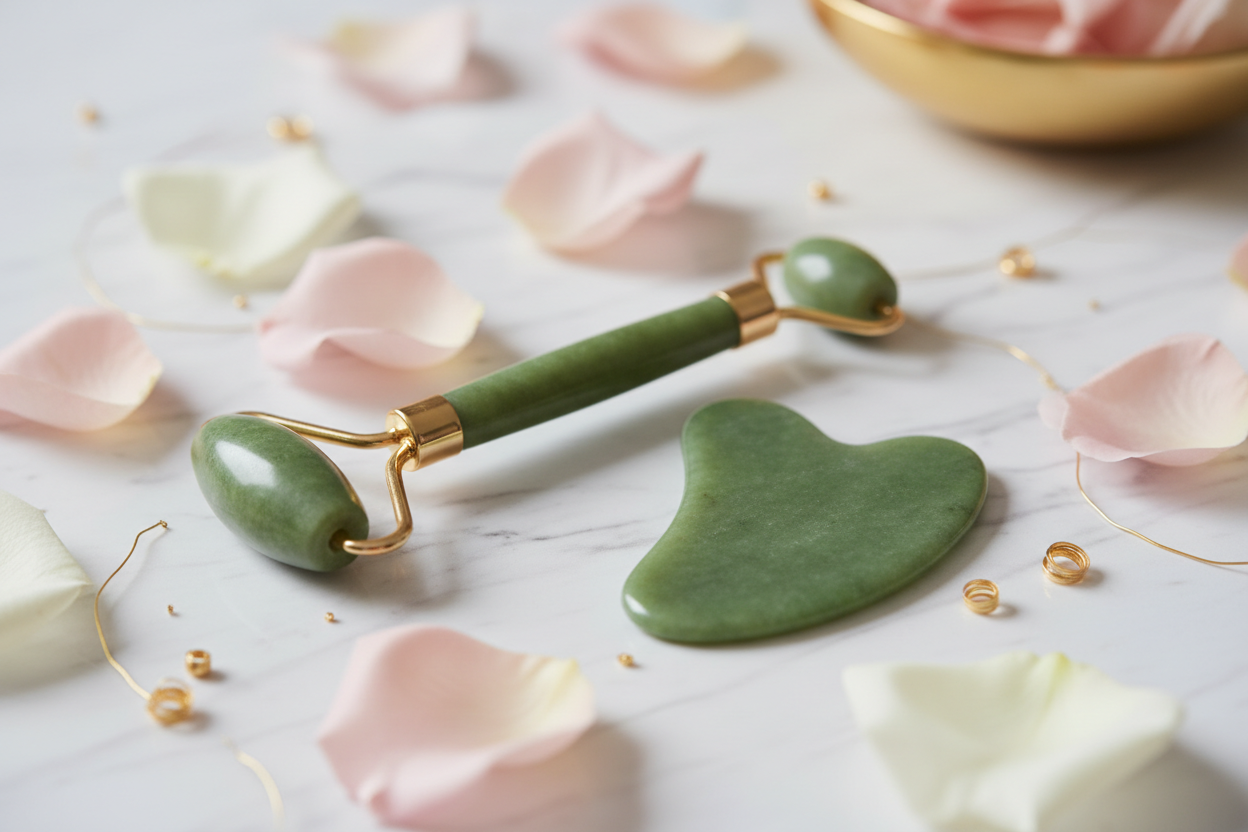 Face Roller & Gua Sha Set