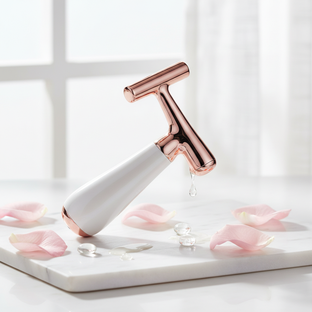T-Shaped Electric Face Massager